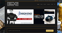 Desktop Screenshot of helixir-audio.com